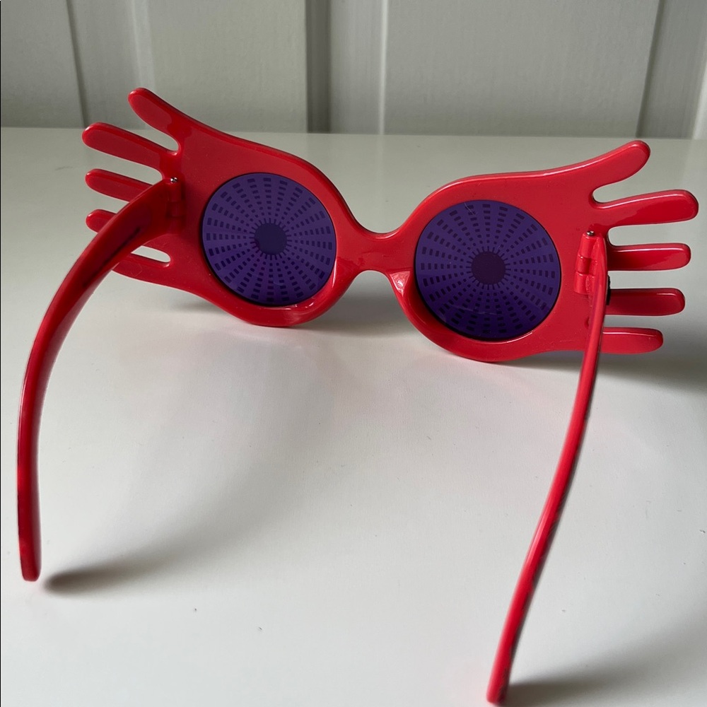 Harry Potter Luna Lovegood Spectra Specs Halloween Costume - Picture 8 of 10